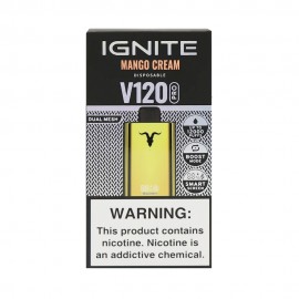 Dispositivo Descartvel Ignite V120 PRO 12000 Puffs Gold Mango Cream