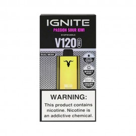 Dispositivo Descartvel Ignite V120 PRO 12000 Puffs Gold Passion Sour Kiwi
