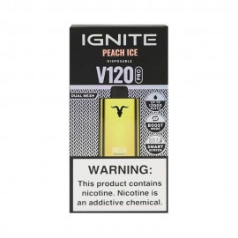 Dispositivo Descartvel Ignite V120 PRO 12000 Puffs Gold Peach Ice