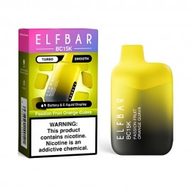 Dispositivo Descartvel ELF BAR BC15K Passion Fruit Orange Guava