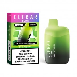 Dispositivo Descartvel ELF BAR BC15K Sour Apple Ice