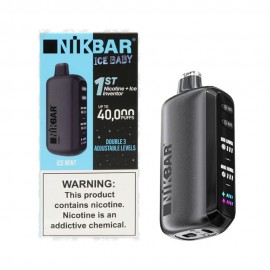 Dispositivo Descartvel NIK BAR Ice Baby 40000 Puffs Ice Mint