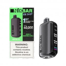 Dispositivo Descartvel NIK BAR Ice Baby 40000 Puffs Menthol Ice