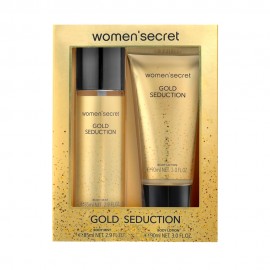 Kit Women Secret Gold Seduction 4271 2pcs