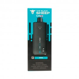 Dispositivo Descartvel The Black Sheep Slim 15K 15000 Puffs Menthol