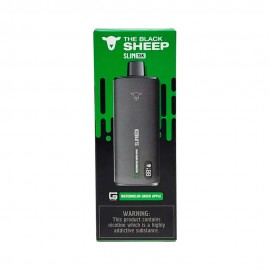 Dispositivo Descartvel The Black Sheep Slim 15K 15000 Puffs Watermelon Green Apple