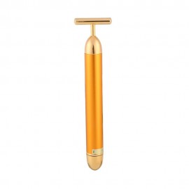 Rolo Facial Massageador V21 Dourado