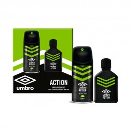 Kit Perfume Umbro Action EDT Masculino 100ml + Deo 150ml