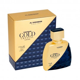 Perfume Al Haramain Gold Crystal Saphire Extrait de Parfum Unissex 100ml