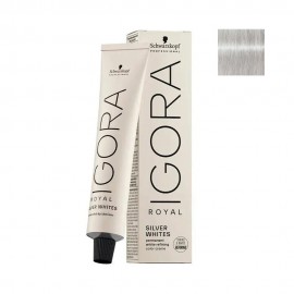 Tinta de Cabelo Igora Royal Silver White Prata Claro