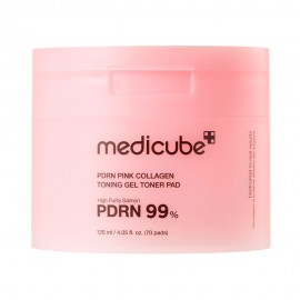 Pads Medicube PDRN Pink Collagen Toning Gel 120ml 70pcs