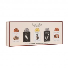 Kit Perfumes Lattafa Pride Box 05 Unissex 5pcs