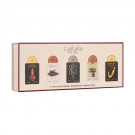 Kit Perfumes Lattafa Pride Box 03 Unissex 5pcs