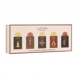 Kit Perfumes Lattafa Pride Box 04 Unissex 5pcs