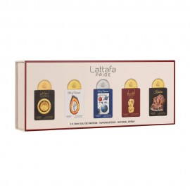 Kit Perfumes Lattafa Pride Box 02 Unissex 5pcs
