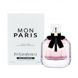 Tester Perfume Yves Saint Laurent Mon Paris EDP Feminino 90ml
