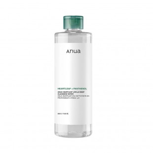 �gua de Limpeza ANUA Heartleaf Low pH Deep Cleansing Water 500g