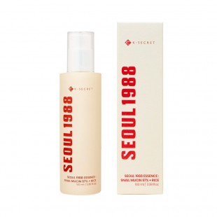 Ess�ncia Facial K-Secret Seoul 1988 Snail Mucin 97% + Rice 100ml