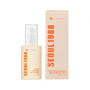 S�rum Facial Glow K-Secret Seoul 1988 Niacinamida 15% + Yuja 30ml