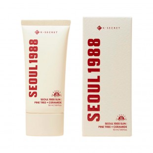 Protetor Solar Facial K-Secret Seoul 1988 Sun Pine Tree + Ceramide 50ml