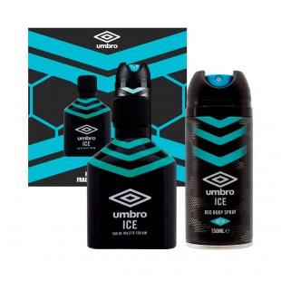 Kit Perfume Umbro Ice EDT Masculino 100ml + Deo 150ml
