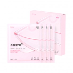 M�scara Facial Medicube PDRN Pink Collagen Gel Mask 4pcs