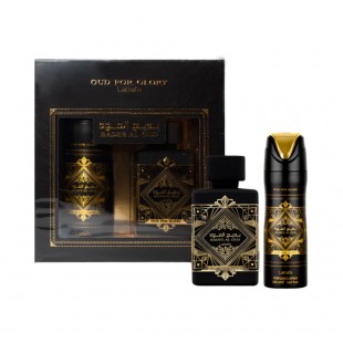 Kit Perfume Badee Al Oud for Glory Unissex 2pcs