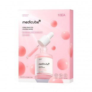 M�scara Facial Medicube PDRN Pink Vita Coating 27g 4pcs