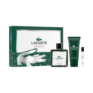 Kit Perfume Lacoste Original Masculino 3pcs
