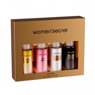 Kit Body Splash Women�Secret Coffret 4 x 50ml