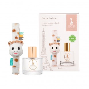 Kit Perfume Infantil Sophie La Girafe EDT 50ml + Pulseira Chocalho