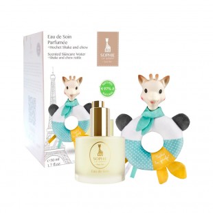 Kit Perfume Infantil Sophie La Girafe Eau de Soin Parfum�e 50ml + Chocalho