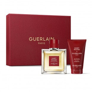 Kit Perfume Guerlain Habit Rouge Masculino 2pcs