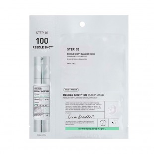 M�scara Facial VT Cosmetics Cica Reedle Shot 100 2-Passos