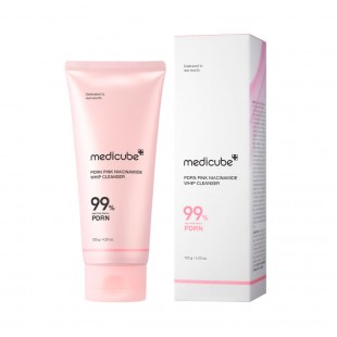 Limpador Facial Multifuncional Medicube PDRN Pink Whip Cleanser 120ml