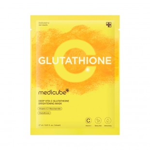 M�scara Facial de Folha Medicube Deep Vita C Glutathione 27ml
