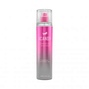 Body Splash para Corpo e Cabelo ICANDY Pineapple Coconut 84 250ml