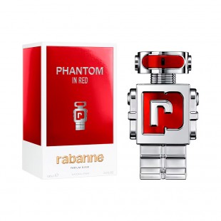 Perfume Rabanne Phantom In Red Parfum Elixir Masculino 100ml