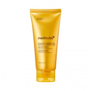 Espuma de Limpeza Facial Medicube Kojic Acid Turmeric Capsule Cleansing Foam 120g