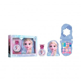 Kit Perfume Infantil Air-Val Disney Frozen EDT 50ml + Paleta de Maquiagem