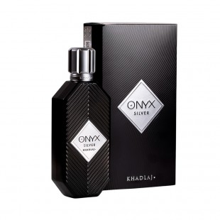 Perfume Khadlaj Onyx Silver EDP Unissex 100ml