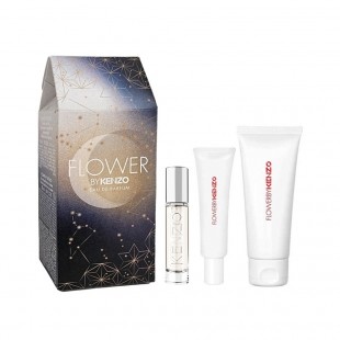 Kit Perfume Kenzo Flower Feminino 3pcs