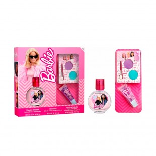 Kit Perfume Infantil Air-Val Barbie Feminino 3 pe�as