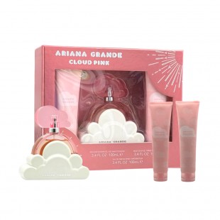 Kit Perfume Ariana Grande Cloud Pink Feminino 3pcs
