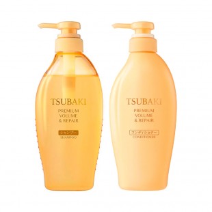 Kit Capilar Shiseido Tsubaki Premium Volume & Repair Shampoo + Condicionador 450ml