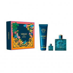 Kit Perfume Versace Eros Pour Homme EDT Masculino 3pcs
