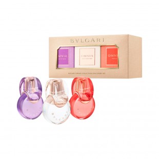Kit Miniatura Perfumes Bvlgari Omnia Collection Feminino 3pcs