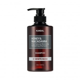 Shampoo KUNDAL Honey & Macadamia Pure Natural Balancing Refreshing White Musk 500ml