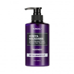 Tratamento Condicionador KUNDAL Honey & Macadamia Hydro Intensive Protein Pink Grapefruit 500ml
