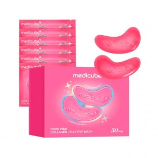 Patch para Olhos Medicube PDRN Pink Collagen Jelly Mask 50 Pares